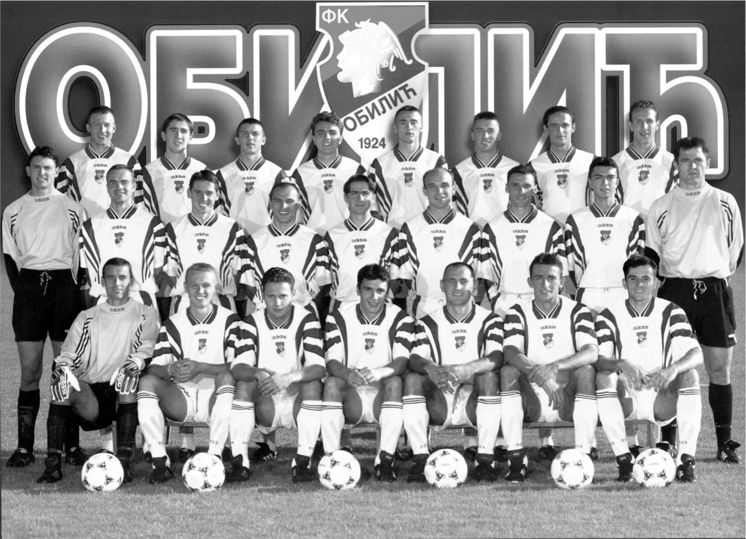 Шампионска екипа ФК Обилић 1997-1998.